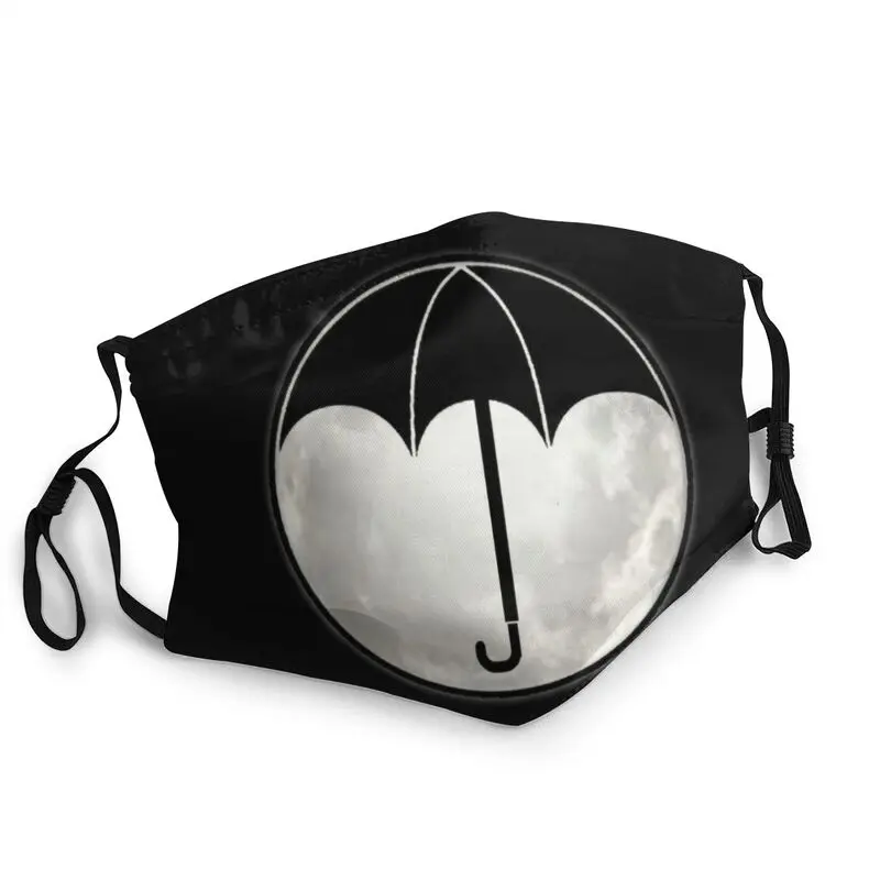 

The Umbrella Academy Light Moon Mask Dustproof Washable TV Show Face Mask Protection Cover Unisex Respirator Mouth-Muffle