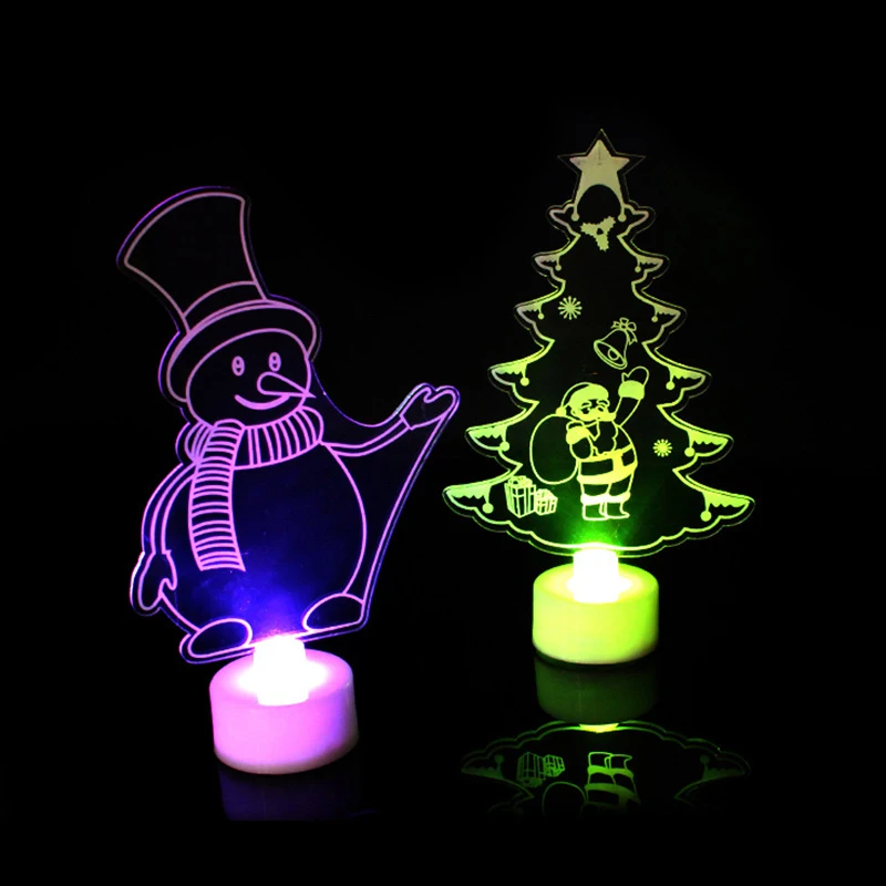 

LED Night Light Colorful Flash Cabinet Light Closet Lights Waterproof Wardrobe Light Backlight In The Closet For Christmas New