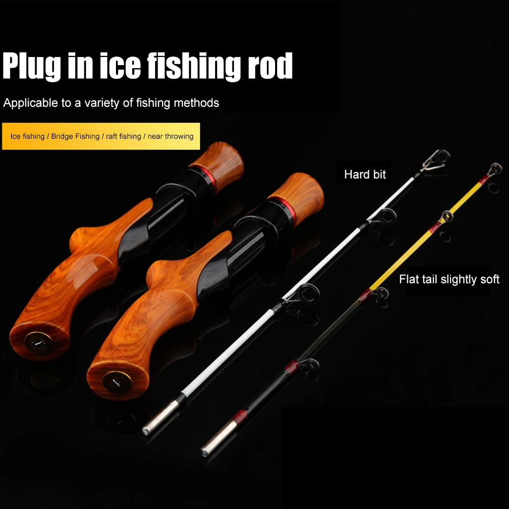 Winter Sea Fishing Jigging Rod FRP Spinning Boat Travel Carp Shore Tube Outdoor River Stream Fish Pole | Спорт и развлечения
