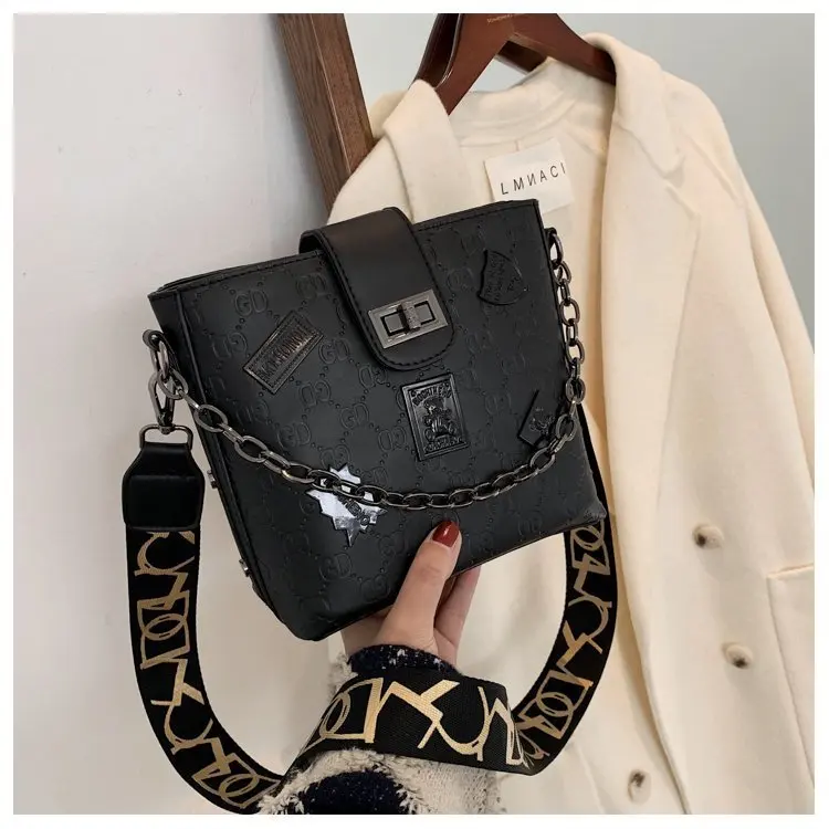 

Женская сумка, новинка 2021, корейская модная сумка-мешок, Женская вместительная сумка на одно плечо, сумка-мессенджер.