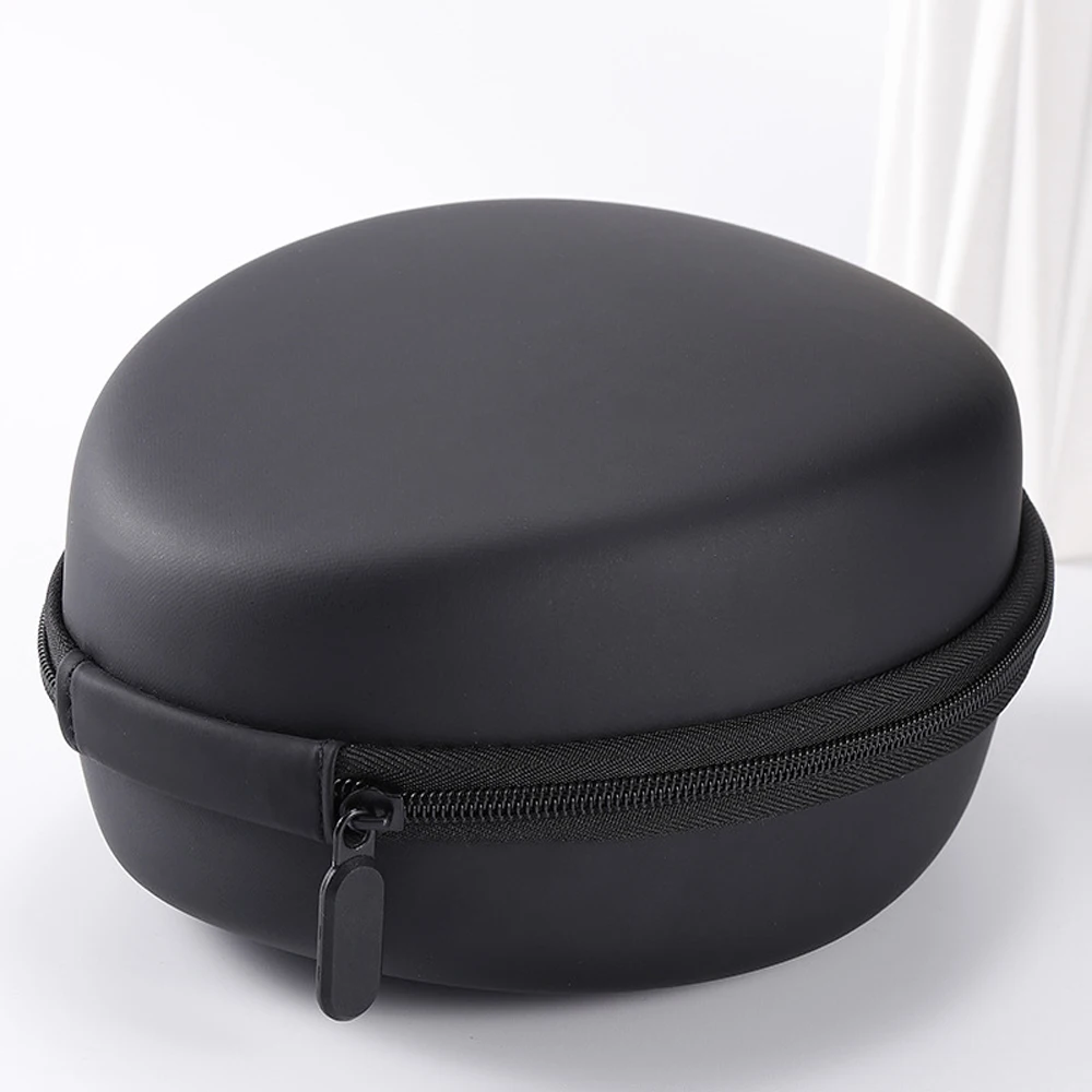 

New Portable Shockproof Waterproof Hard EVA Headphone Case bag Protection Bag For Fold Earphone bag case black