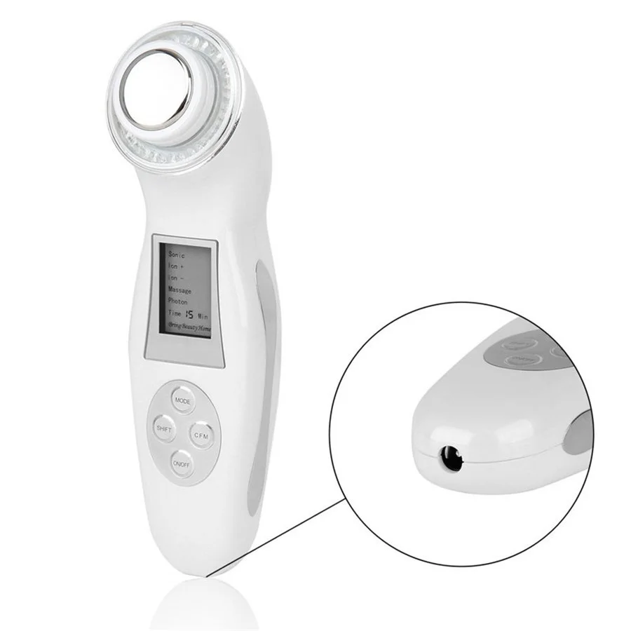 new 3MHZ 3 color massager skin Face Care clean health care electric beauty 2021 products massage | Красота и здоровье