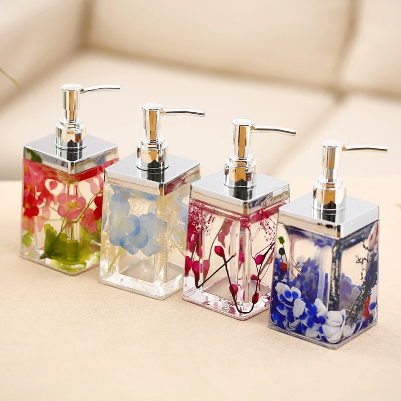 Акриловая бутылка для жидкого мыла мыльница аксессуары ванной комнаты