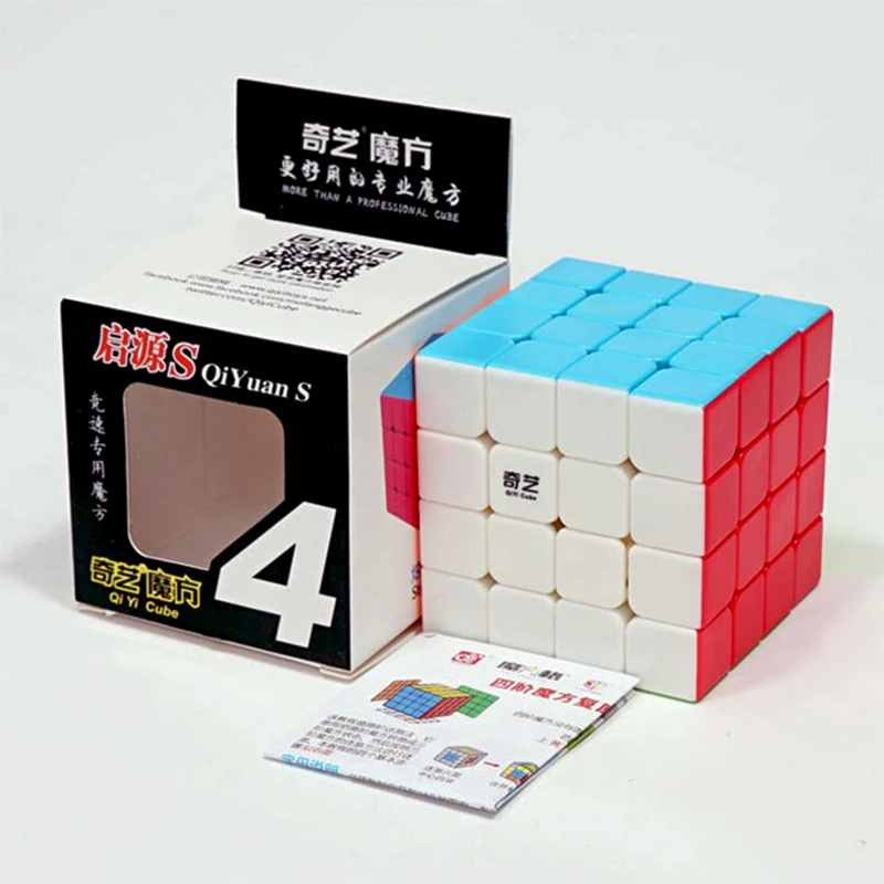 4x4 Stickerless Qiyi магический куб Stickerless Скорость 3x3x3 2x2x2 4x4x4 5x5x5, волшебный куб, 2x2/oneplus 3/OnePlus x 3 4x4 5x5, 6x6 Головоломка Куб Профессиональная игрушка ребенок подарки - Цвет: 4x4 Stickerless