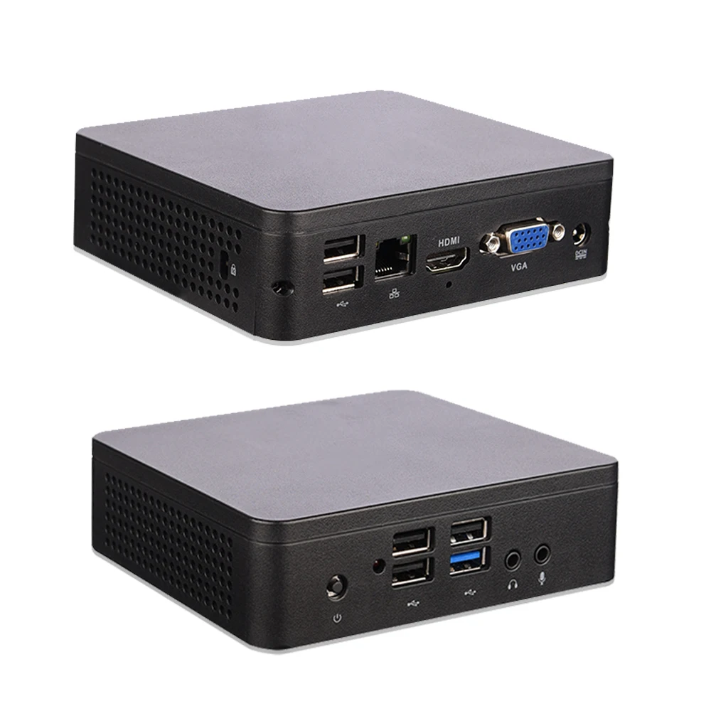 

Intel Mini PC Z8350 CPU Processor 4GB DDR4 RAM 64GB ROM TV Box 1.44G+1.92G Pc gamer Mini PC Windows 10 Desktop Computer HD USB-C