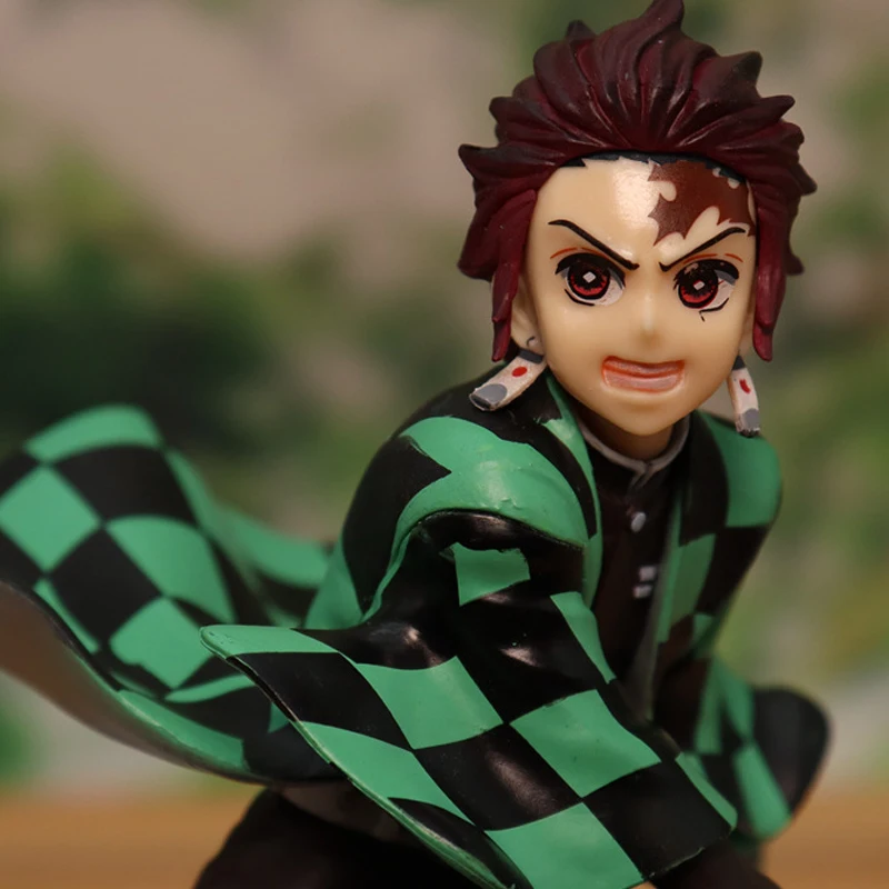 

Anime Characters Demon Slayer Blade Wielding Knife Breath Of Water Vs Tanjiro Battle Form Boxed Decoration Model