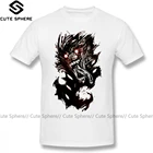 Мужская футболка с коротким рукавом и принтом, 100 хлопок