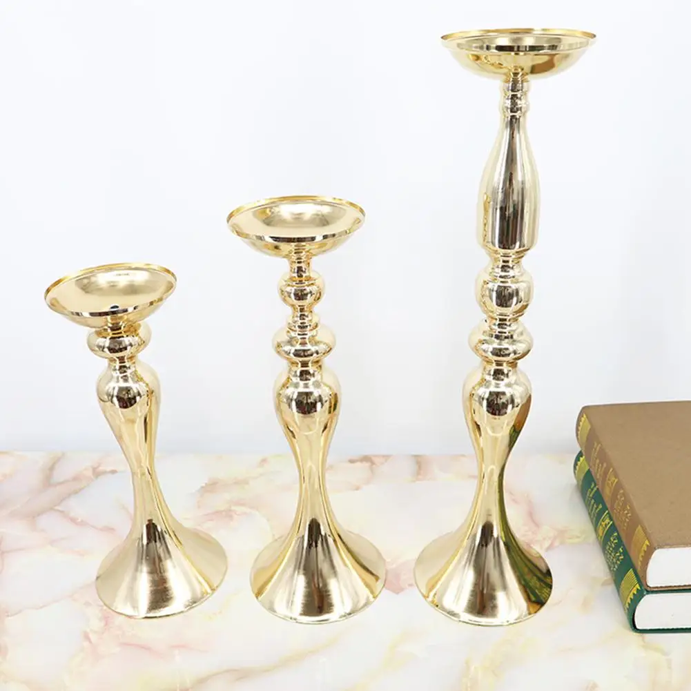 Металлический Подсвечник подставка центральный элемент Цветочная стойка