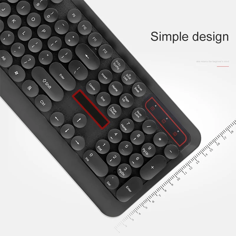 USB Проводная игровая клавиатура с RGB подсветкой механическая для Macbook круглые