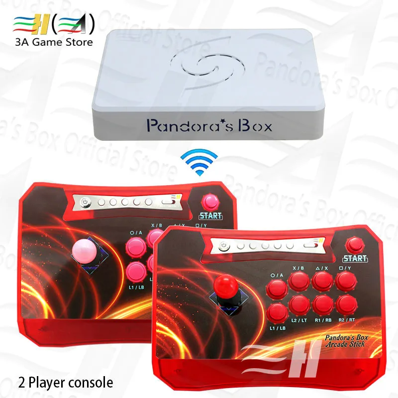 Pandora box 6 1300 в 1 беспроводная консоль аркадные игры 2 игрока джойстик Кнопка usb