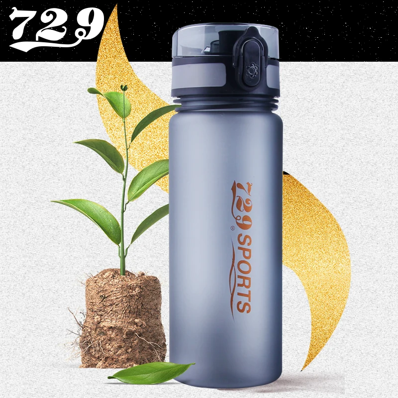 Бутылка для воды 650 мл фитнеса Спортивная герметичная | Спорт и развлечения