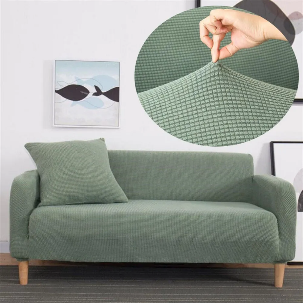 

Jacquard Stretch Sofa Cover for Living Room Elastic Sofa Slipcover Sectional Couch Cover Furniture Protector 1/2/3/4 Seater
