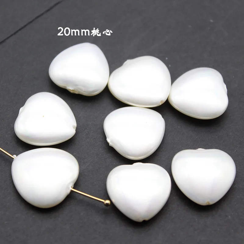 5 шт./пакет натуральная раковина пятиконечная звезда в форме капли сердца с