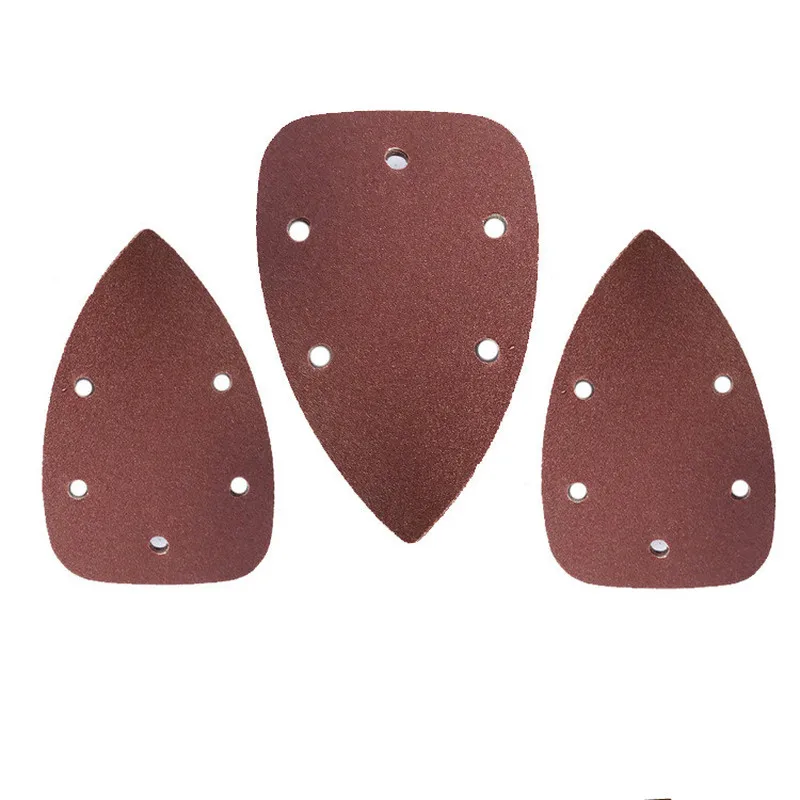 40 шт./компл. треугольные шлифовальные листы шлифовальная Песочная бумага 140 мм * 90