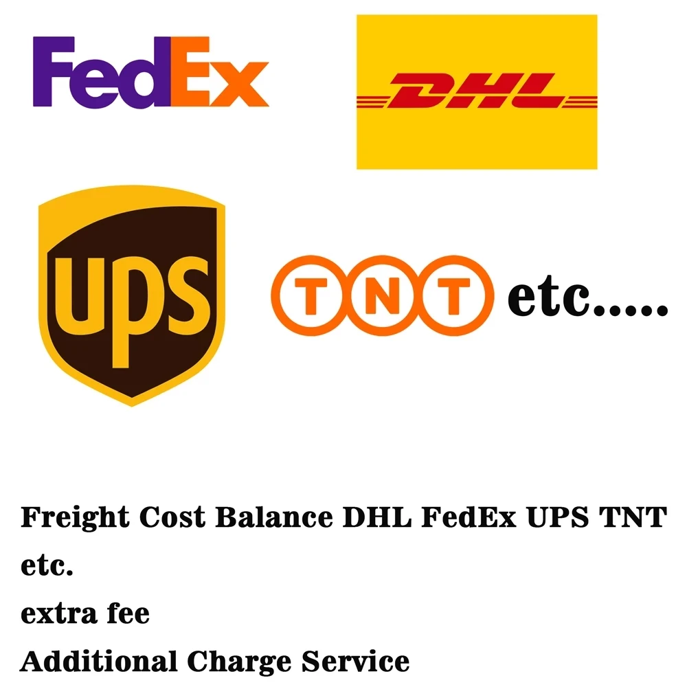 

MUST Freight Cost Balance FedEx DHL UPS TNT etc. for Extra Fee Addictional Charge link and Remote area Fee Shipment Servece