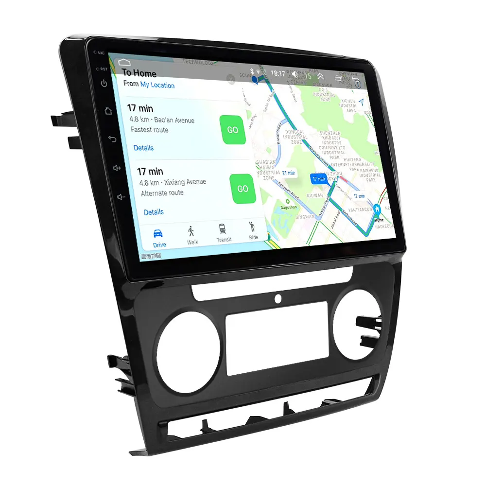 Android автомобильное радио 10 1 ''IPS 2din мультимедийный плеер для SKODA Octavia 2 2011 2013 A5