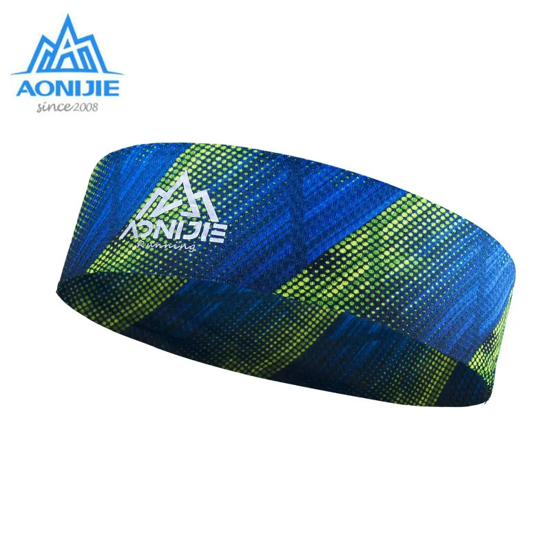 AONIJIE 2021 Gym Headband Multifunction Scarf Sports Breathable Headwear Yoga Sweatband For Outdoor Camping Hiking Cycling E4903