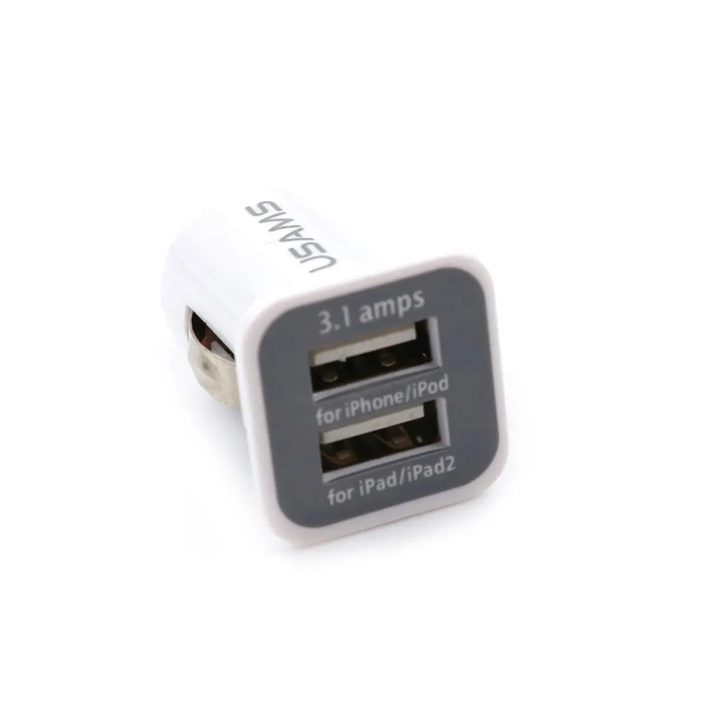 12V адаптер питания универсальный автомобильный Грузовик двойной 2 порт USB мини