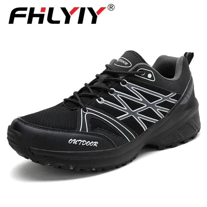 Fhlyiy Brand Man Sneakers Mens Shoes Casual Outdoor Lace-Up Non-Slip Training Comfortable Zapatillas Hombre Grey Blue |