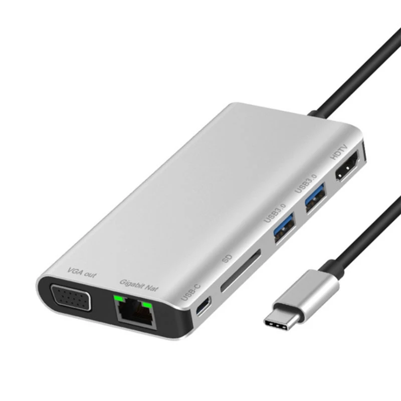

Док-станция типа C для HDMI/VGA