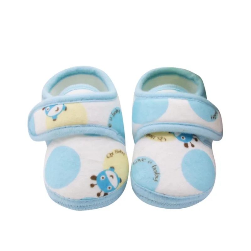 Детская зимняя теплая обувь с мягкой подошвой для малышей нескользящая 2018 |