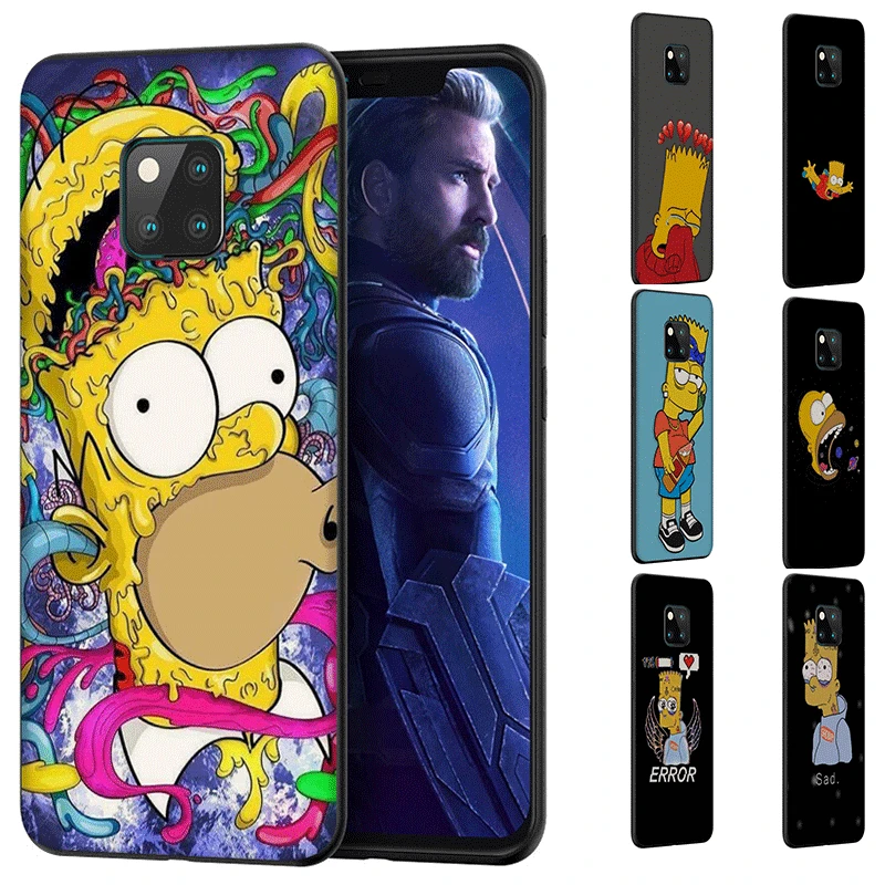 Чехол для мобильного телефона из ТПУ Huawei Y6 Y5 2017 Y7 Prime 2018 Y9 2019 чехол рыбалки спорт