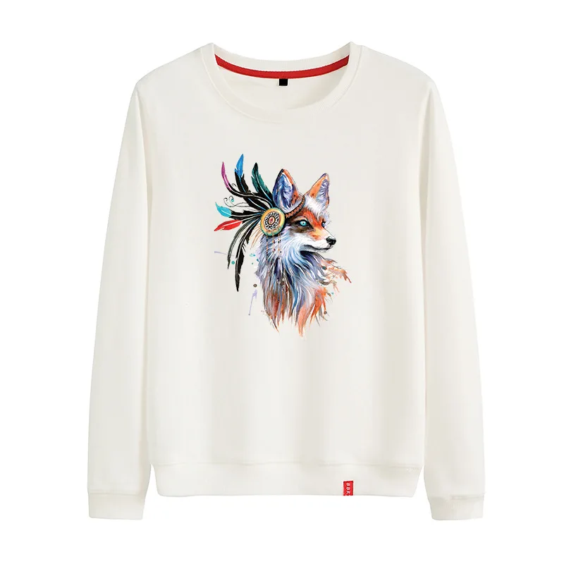 Женские толстовки пуловер оверсайз повседневный свитшот с круглым вырезом и