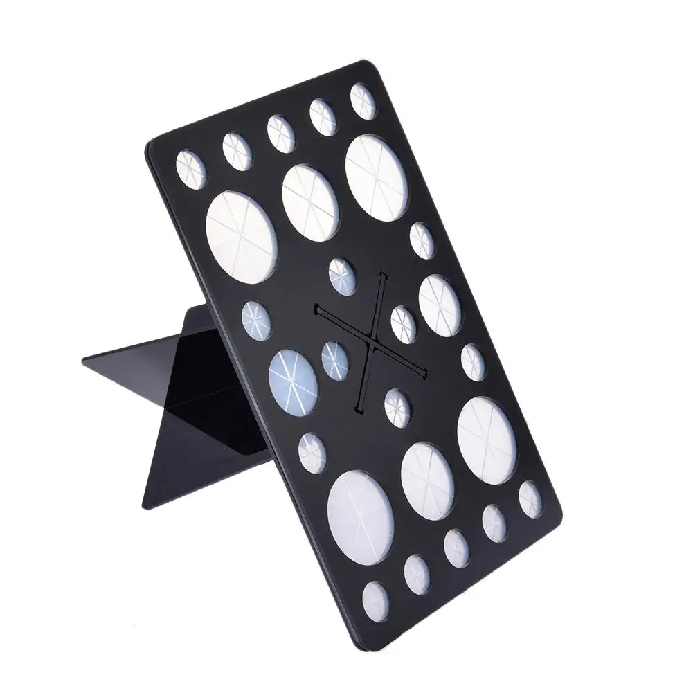 26/28 отверстие держатель для кистей макияжа сушилка воздуха Органайзер полка