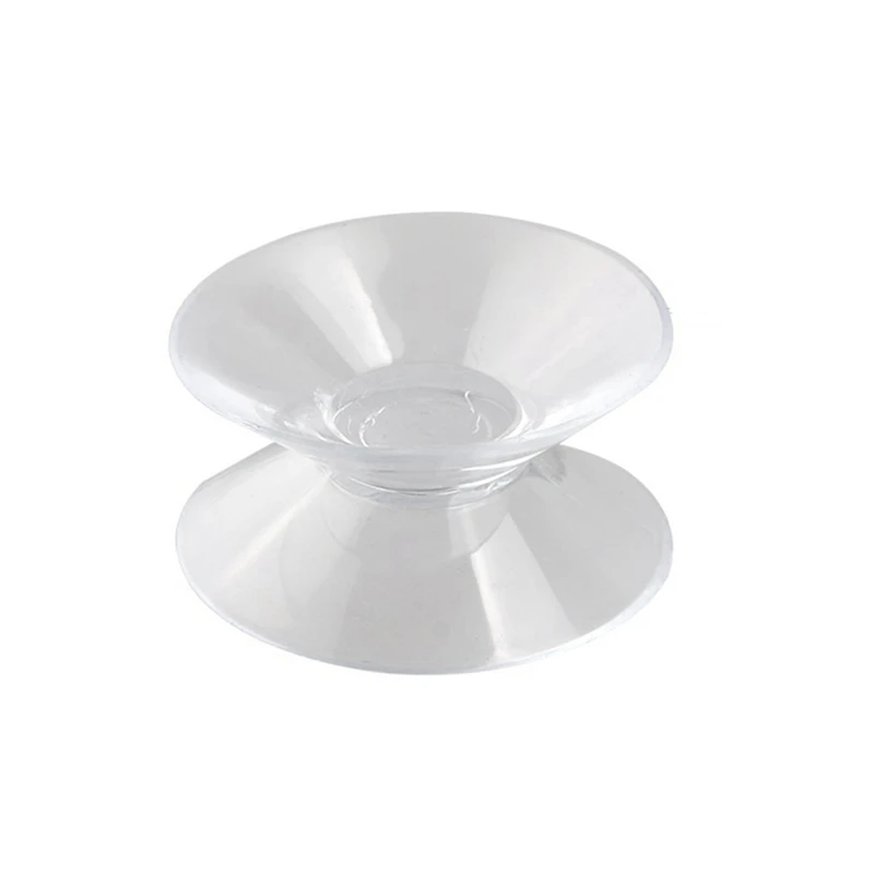 

SODIAL(R) Car 9 Pcs Clear Soft Plastic Double Sided Suction Cup
