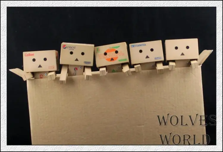 Набор для гаража четырехлистная сестра бумажная коробка люди Danboard мини маленькое предприятие картонная фигура квалифицированный Гараж Комплект