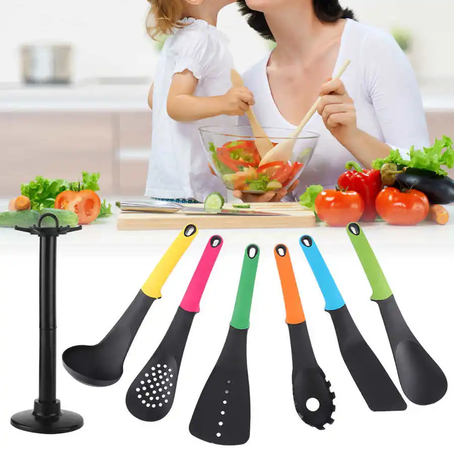 6 шт. нейлоновых антипригарных кухонных принадлежностей кухонные принадлежности