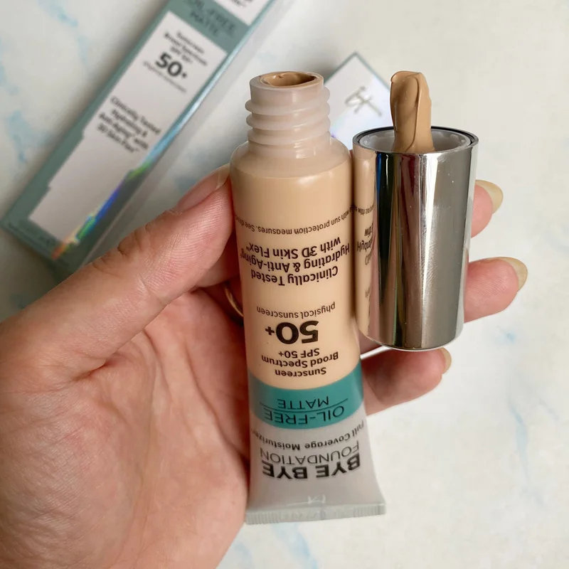 Горячая Распродажа It Cosmetics CC + крем SPF50 полное покрытие средсветильник основа