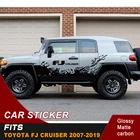Автомобильная наклейка боковое тело грязевая графика виниловые декоративные наклейки для авто аксессуары на заказ подходит для TOYOTA FJ CRUISER 2007-2017 2018 2019