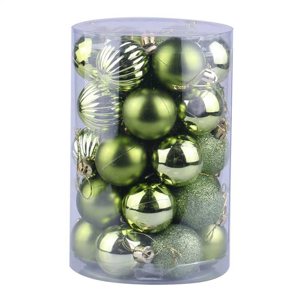 C 34pcs Christmas Tree Xmas Balls Decorations ball ornaments Baubles Party Wedding Ornament decoration FA29 | Дом и сад