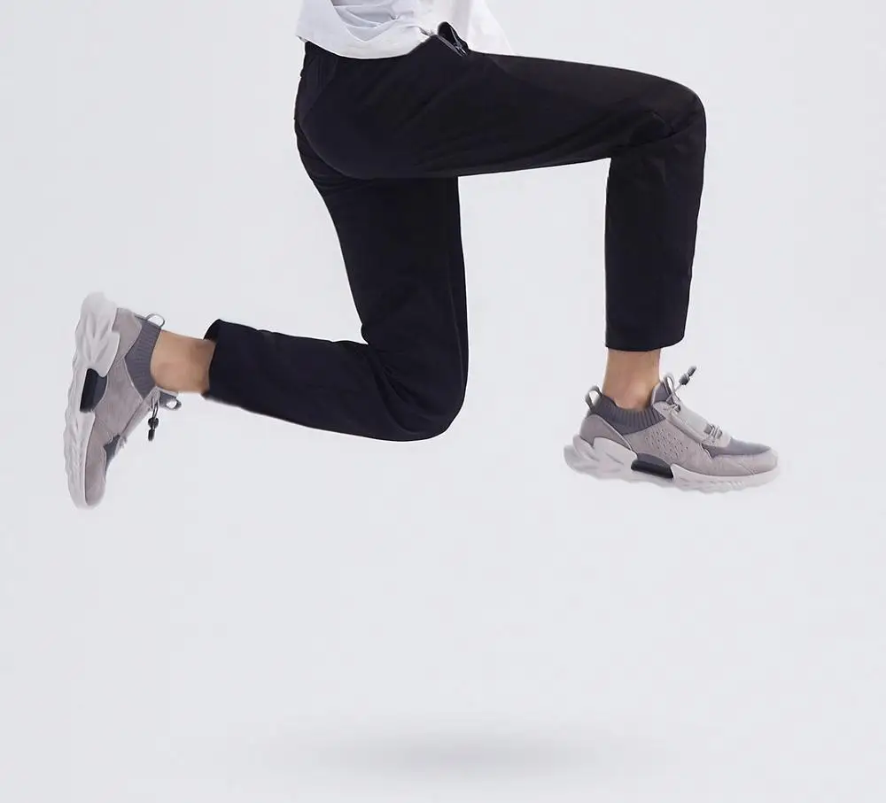 Xiaomi новые ULEEMARK модные ретро кроссовки кожаные строчки высокие эластичные