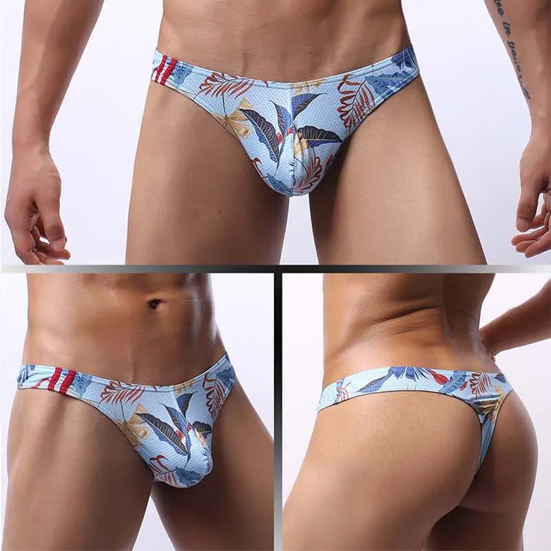 Сексуальное мужское нижнее белье с заниженной талией U-выпуклые мужские