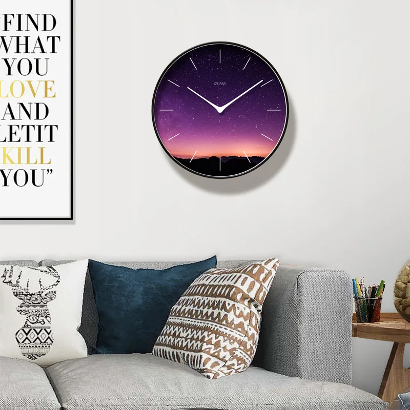 

Simple Nordic clock wall watch modern creative quartz clock wall clock