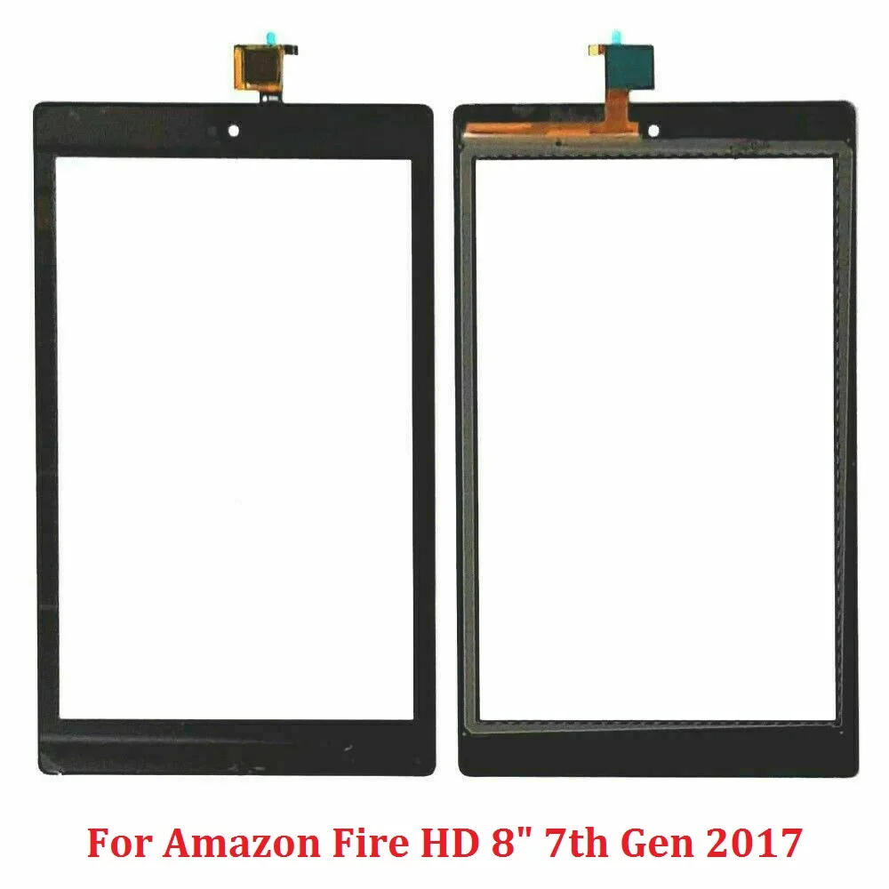 

Дигитайзер сенсорного экрана для Amazon Kindle Fire HD8 HD 8 5-го поколения 6-го поколения 7-го поколения 2017 SX034QT SX0340T, Сенсорная панель планшета