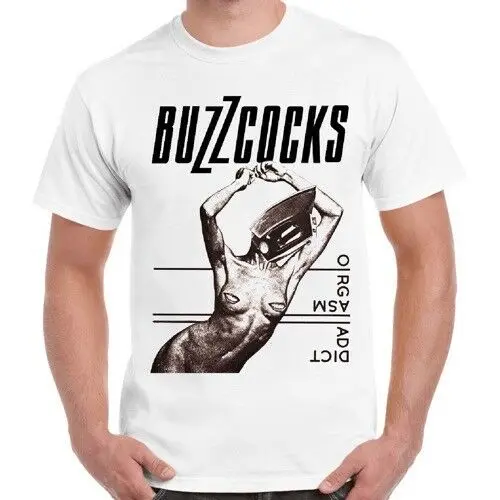 Футболка унисекс с надписью Buzzcocks excression Addict Rock Music Clash Magazine Stranglers| |