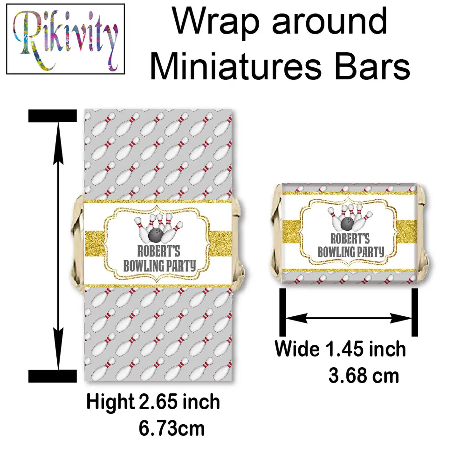 Черно Золотая свадебная мини обертка для конфет наклейка шоколада Hershey бутылка