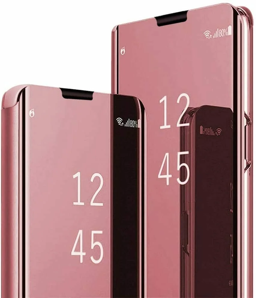 

Case Coque Flip Clear View For Samsung S20/ultra/s10/s10e/s9/s8/a10/a20e/a50/note8 9
