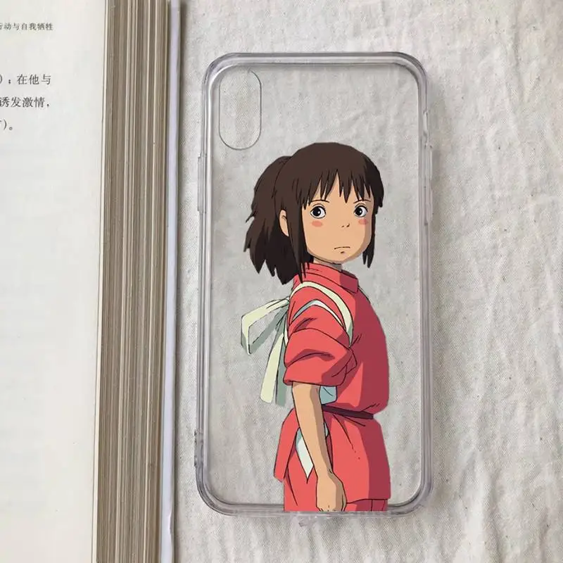 Чехол для телефона с рисунком из мультфильма Тоторо iPhone 11 12 13 mini pro XS MAX 8 7 6 6S Plus X 5S SE