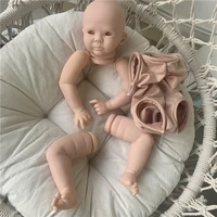 21inch reborn doll kit limited pouplar edition chloe lifelike soft touch unfinished doll parts doll accessories