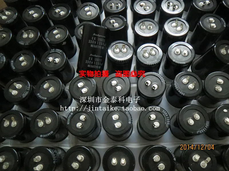 Новинка фотовспышка RUBYCON 1300 мкФ 330V FK 330V1300UF 30X54MM электролитический конденсатор