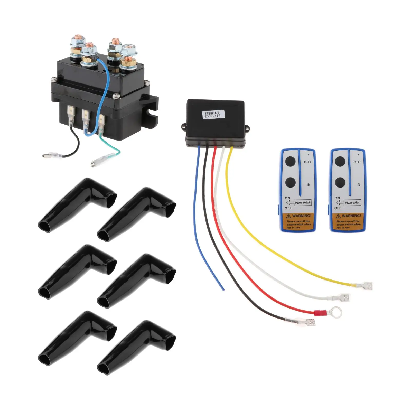 

12V DC 400A Winch Relay Switch Thumb Heavy Duty with Remote Controls for UTV