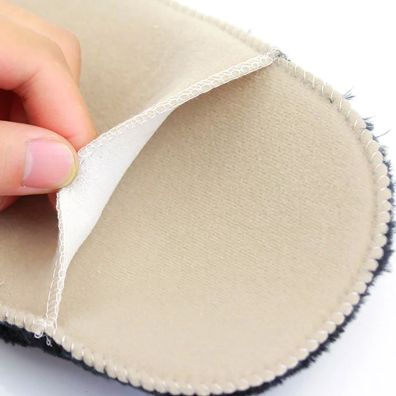 1 шт. новинка портативная Мягкая шерстяная полировальная обувь чистящие перчатки