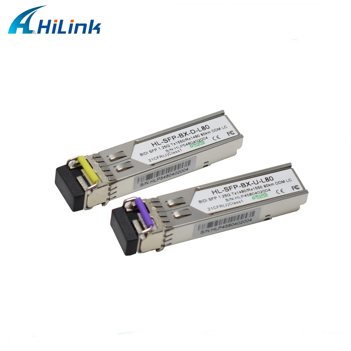 Бесплатная доставка Оптический Трансивер SFP 1 25G WDM BIDI 80km 1490nm/1550nm DDM LC/модуль SC|sfp