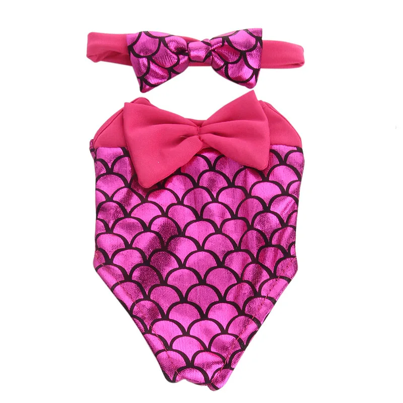 1 шт. купальный костюм в 12 стилях Одежда для кукол размером 18 дюймов и 43 см