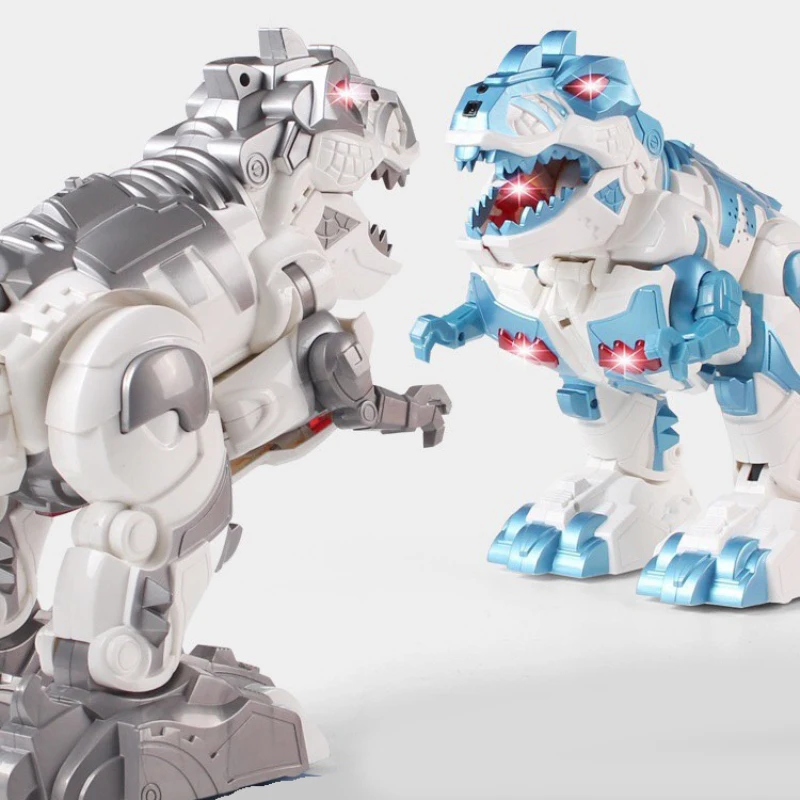 Радиоуправляемые игрушки Робот динозавр с одной кнопкой Интеллектуальный