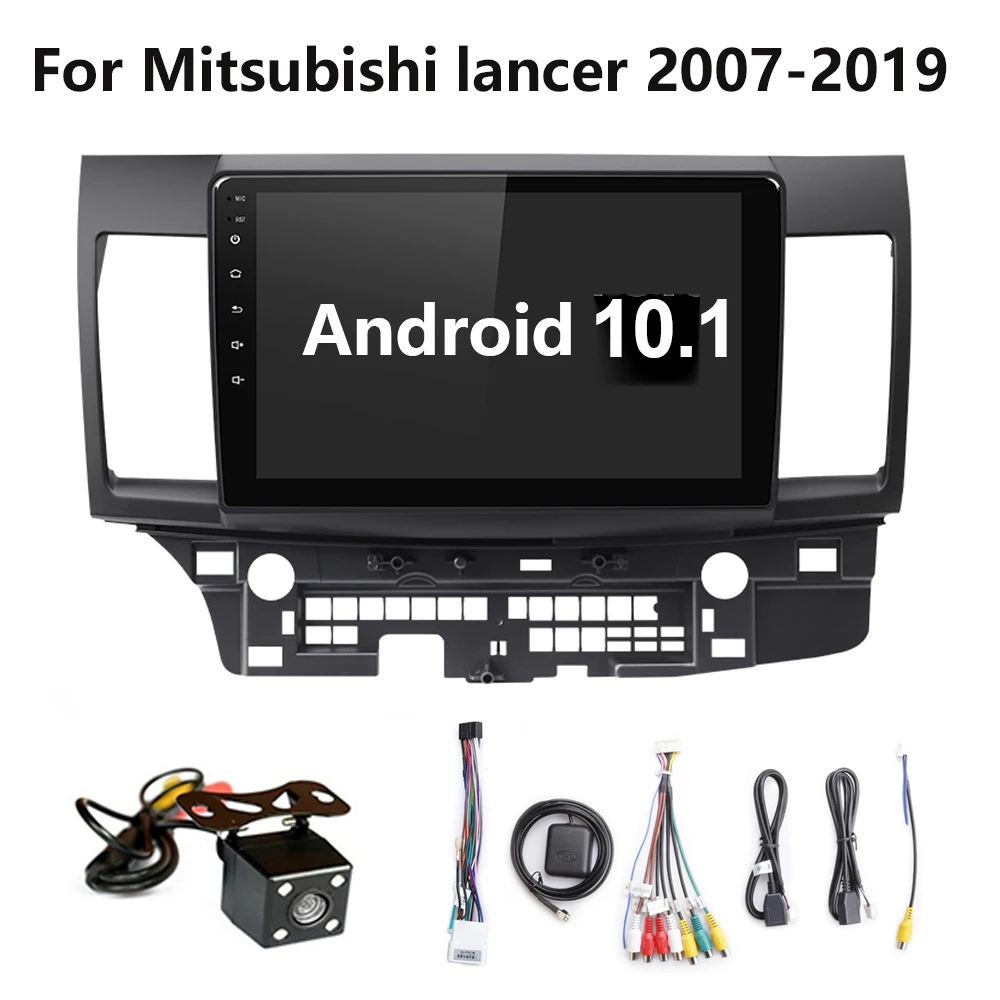 Автомобильный мультимедийный плеер 2 Гб + 32 ГБ Din Android 10 1 для Mitsubishi Lancer 2007 2019 дюймов